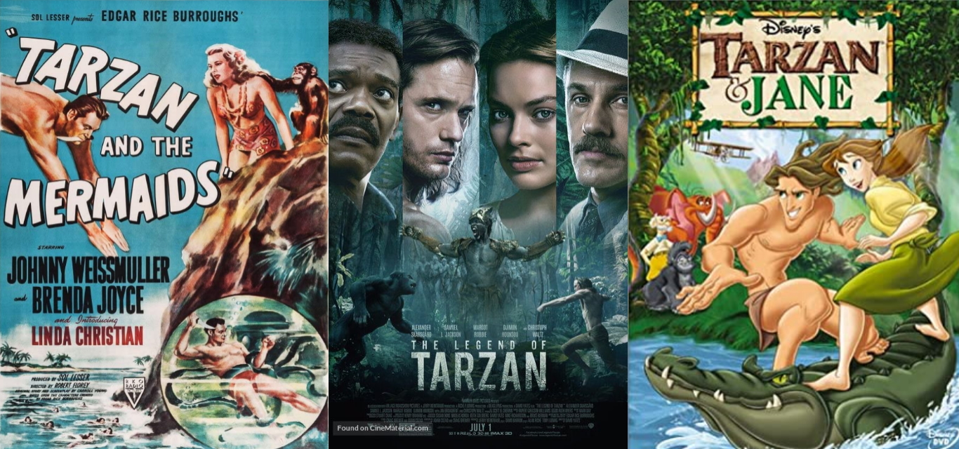 Slider Tarzan All Movies